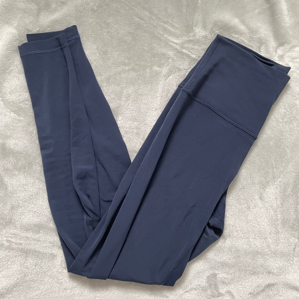 Lululemon align 28’’ leggings EUC navy size 6